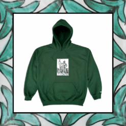 EFESTO - FOREST GREEN HOODIE
